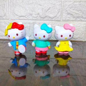 Combo Mini Hello Kitty Figure 6 Pcs