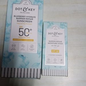 Combo Of Dot & Key Barrier Repair Skin Care Kit