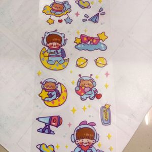 Space Park Kawai Stickers🌌☄️