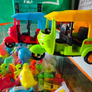 Auto Rickshaw Toy For Kids 🛺