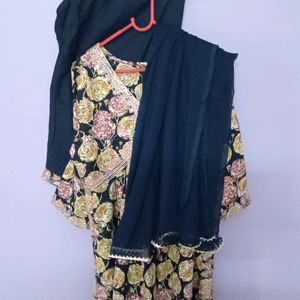 Aalia Cut Kurti - Pant Dupatta Set