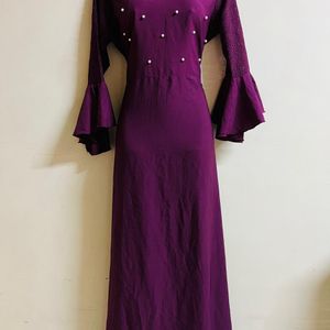 Long Purple One Piece