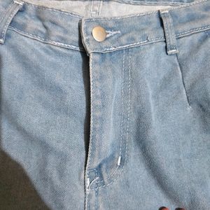 Flared Denim Jeans