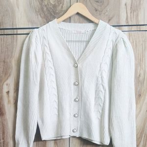 Stell Grey Cardigan Size-36-38