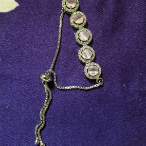 Silver American Diamonds Bracelet