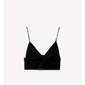 Zara Velvet Bralette