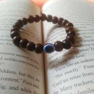 Wood  EvilEye New Beaded Trendy Bracelet Pack Of 2