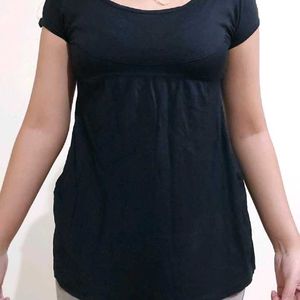 Black Flared Top