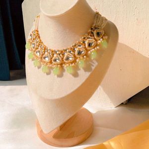 Pale Green Necklace