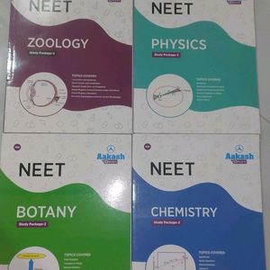 Aakash NEET Dropper 18books COMBO