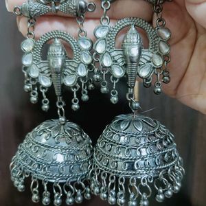 Oxidised Jhumke