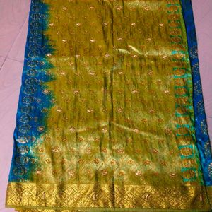 Full Maggam Work Pure Kanjeevaram Silk Saree