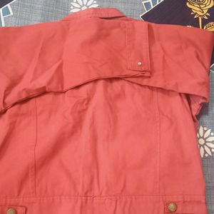 MAROON DEMIN JACKET..