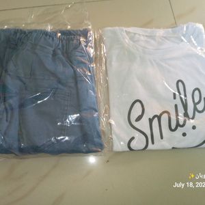 Smile T Shirt With Jeans