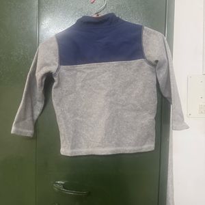 Grey Fleece Sweatshirt