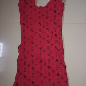 Red Colour Kurta