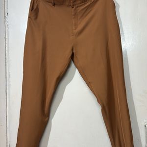 Go Colours Crepe Formal Pants