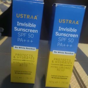 Ustraa Invisible Sunscreen SPF 50 PA+++