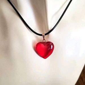 Pinterest Heart  Necklace