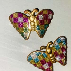 Pretty Girl Butterfly Hair Clips