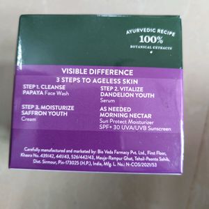 BIOTIQUE saffron Youth Anti Ageing Cream