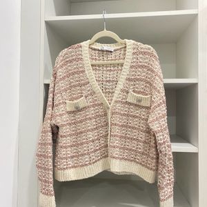 Zara Gem Button Cardigan