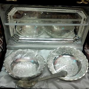 Silver Bowl Set for Gifting Purpose