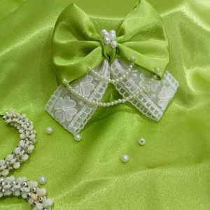 Green Pearl Bow