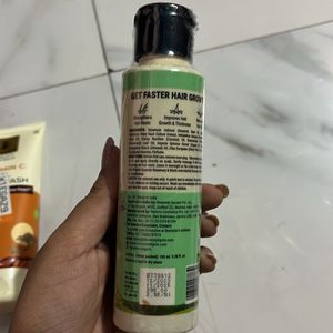 Pilgrim Facewash Hair Oil