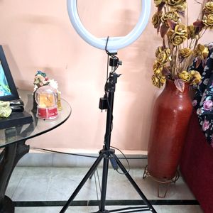 Ring Light With 7 Feet Tripod For Photo & Video.