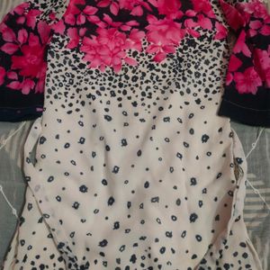 Floral Kurti And Palazzo Set