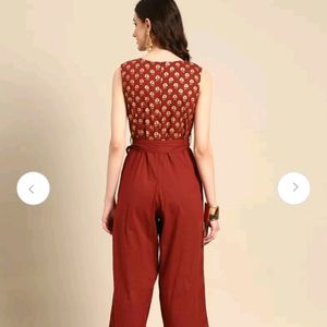 Brand New Sangria Ethnic Jumpsuit