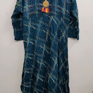 DARK BLUE KURTA NEVER USED 5XL