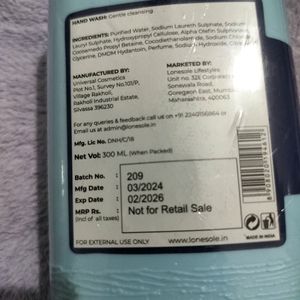 Lensol Handwash And Towel Set