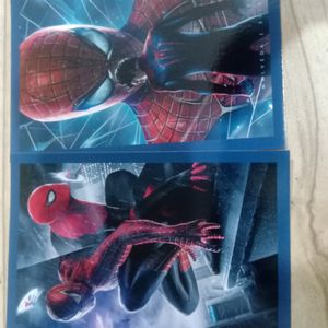 These Are HD photocards Of Spiderman And Marvel