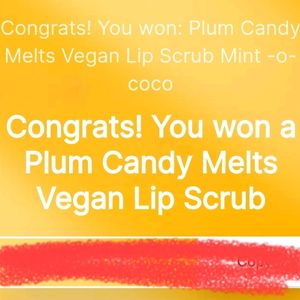 Plum Candy Lip Scrub Free Coupon/Voucher