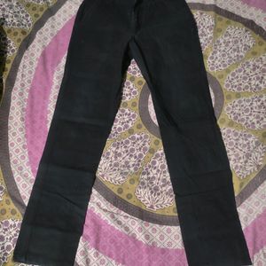 Black Chino Trousers Pants Jeans Cloth Material