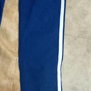 Navy Blue Striped Leggings For Kids(Girls)