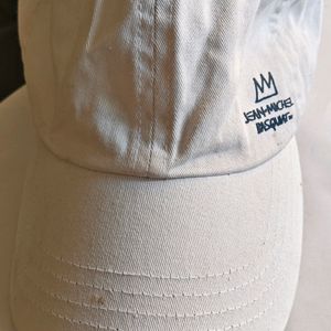 Mens White Cap