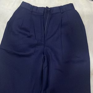 Blue Wool Trouser Pant ! Size 26inches