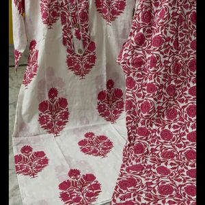 New Cotton Kurta Set