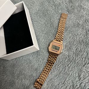 Casio vintage Rose Gold Colour