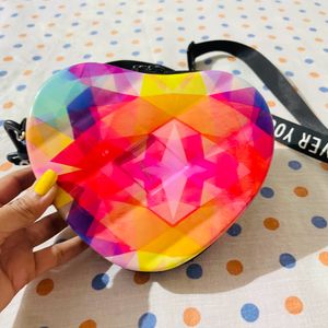 Heart Shape Sling Bag 🫶