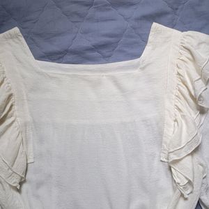 Ruffle Long Sleeve Tops