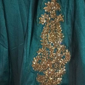 Ethnic Gown Sea Green Beautiful 😍