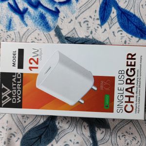 WD 12Watt New Charger Type v8 And Type C