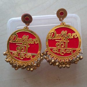 Haldi And Mehendi Bridesmaid Earrings