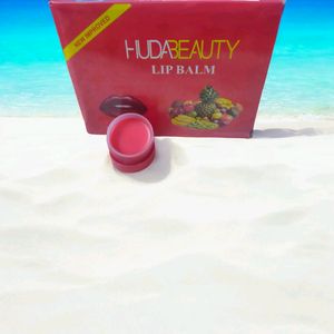 HUDA Beauty Lip Balm Strawberry 2 Peices