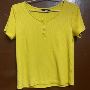 Lemon Colour Top From Max