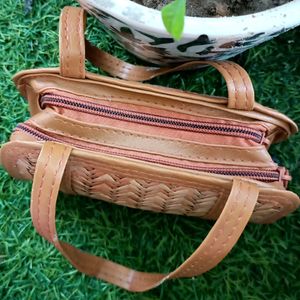 Assamese Traditional Bamboo Handbag